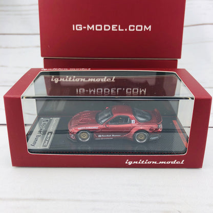 Ignition Model 1/64 Rocket Bunny RX7 (FD35) Red Metallic 1407