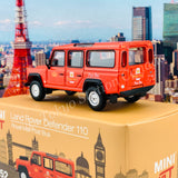 MINI GT 1/64 Land Rover Defender 110  UK Royal Mail Post Bus RHD MGT00152-R