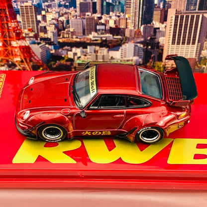 Tarmac Works 1/64 RWB 993 火の鳥 Firebird Singapore Special Edition T64-017-BF