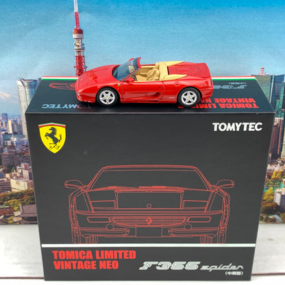 Tomytec Tomica Limited Vintage Neo 1/64 Ferrari F355 Spider (RED)