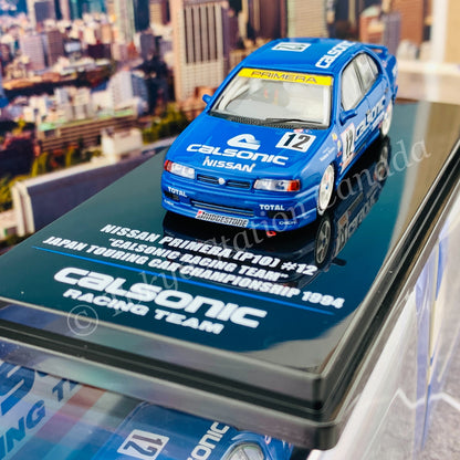 INNO64 1/64 NISSAN PRIMERA (P10) #12 "CALSONIC"  JTCC 1994 IN64-P10-CA12