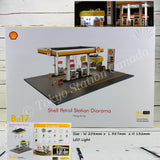 Tiny 微影 Hong Kong Shell Petrol Station Diorama with LED Light Bd17