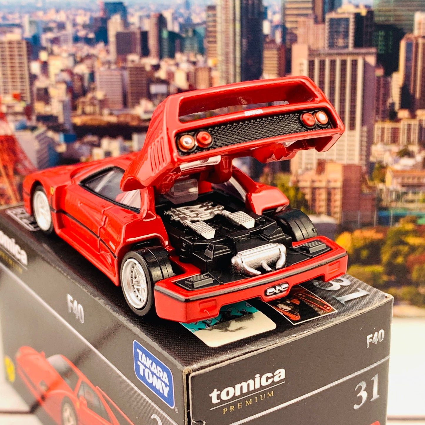 Tomica Premium 31 F40 RED