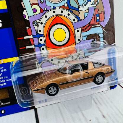 JOHNNY LIGHTNING 1/64 Classic GOLD COLLECTION 1981 Mazda RX-7 Maya Gold Metallic 849398051696