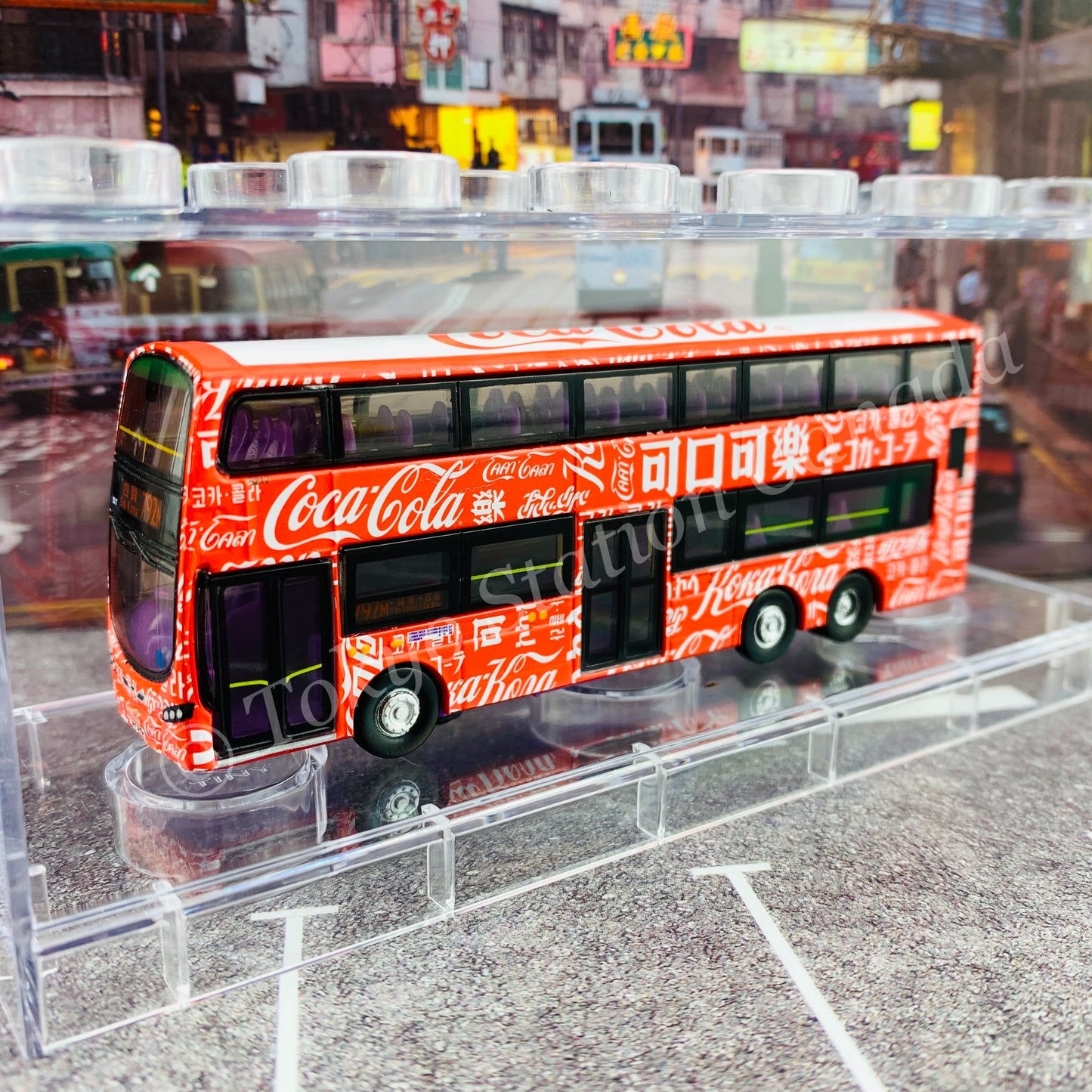 Tiny 微影 B9TL Bus Coca-Cola 可口可樂 COKE020 (Sai Kung 792M 西貢)