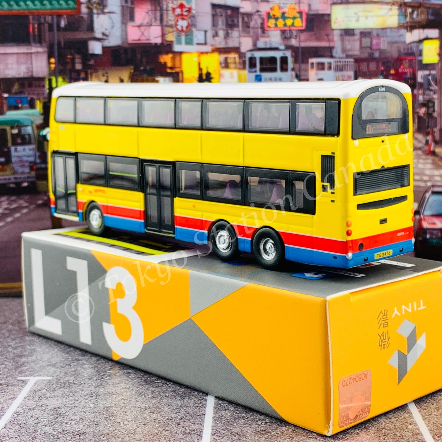 TINY 微影 L13 B9TL Bus Yellow (Shenzhen Bay Port B3x 深圳灣口岸) ATC64725