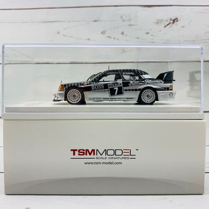 TSM MODEL 1/43 Mercedes-Benz 190E EVO2 1990 DTM #7 AMG Motorenbau GmbH Klaus Ludwing TSM124346