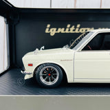 Ignition Model 1/18 Datsun Bluebird 510 Wagon White IG2220