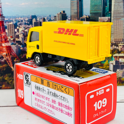 TOMICA 109 DHL Truck (Isuzu ELF)