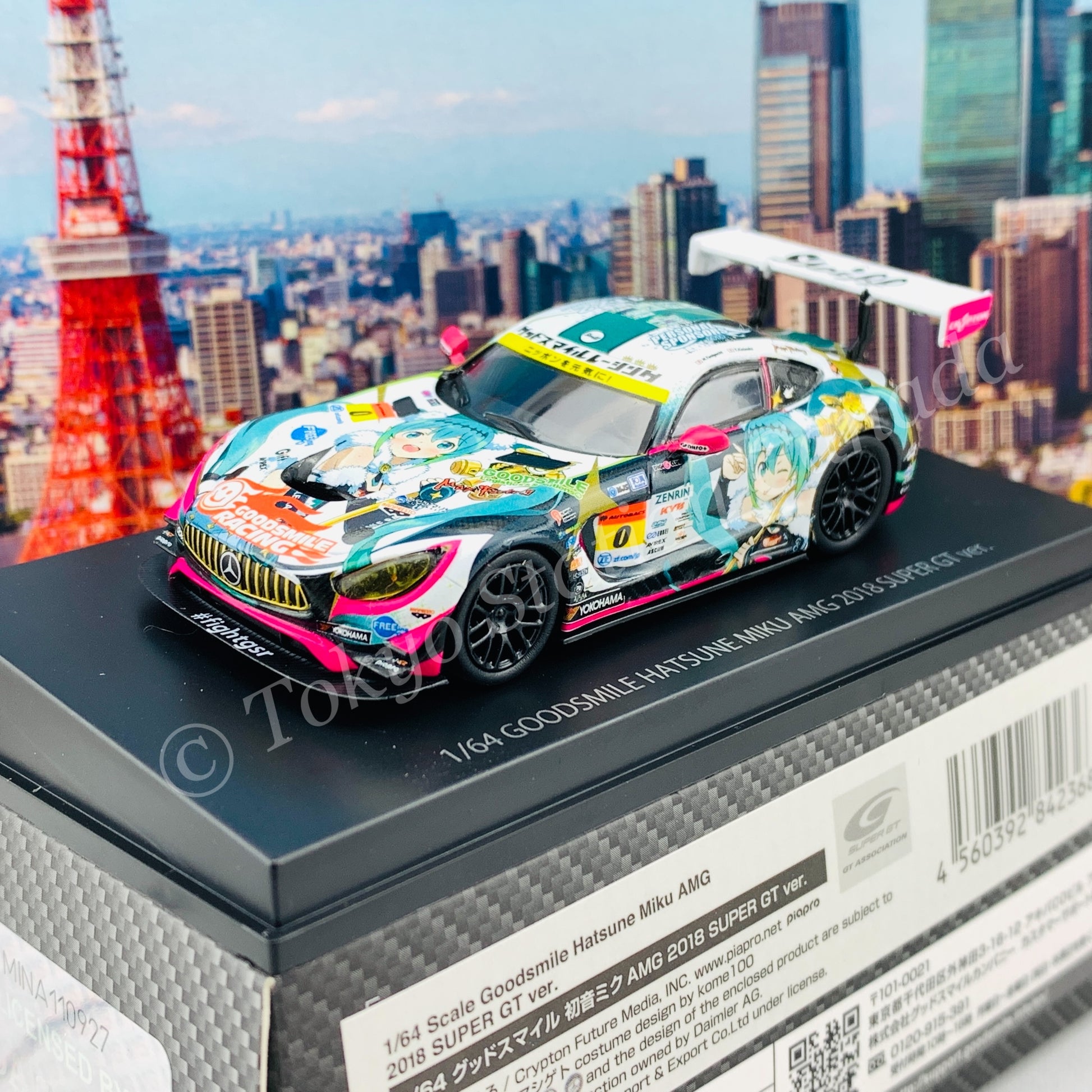 GOODSMILE 1/64 Hatsune Miku AMG 2018 Super GT Ver. 4560392842368