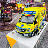 TINY 微影 158 Mercedes-Benz Sprinter FL HKFSD Ambulance SSU 消防處救護車 (A459)ATC65077