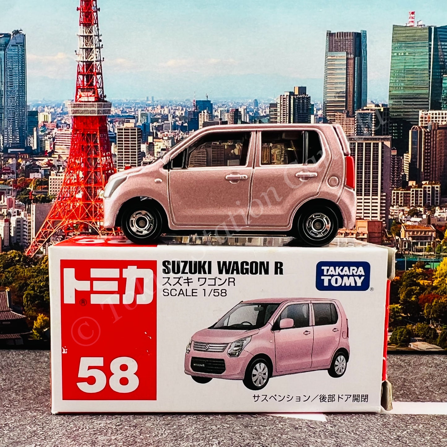 TOMICA 58 Suzuki Wagon R 4904810471097
