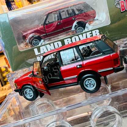 BM CREATIONS JUNIOR 1/64 Land Rover 1992 Range Rover Classic LSE -Red LHD 64B0181