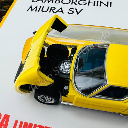 TOMYTEC Tomica Limited Vintage 1/64 LV Lamborghini Miura SV (Yellow)