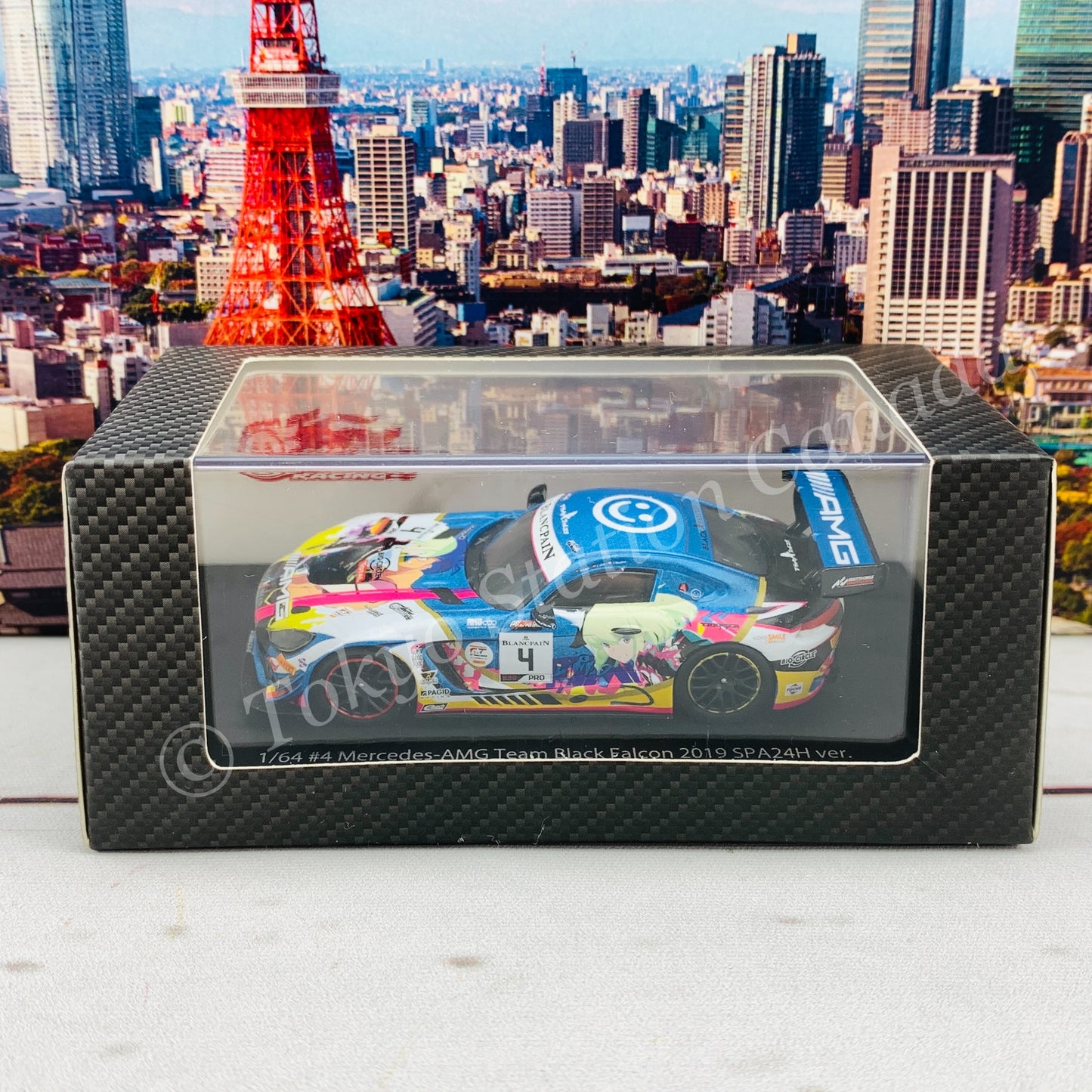 GOODSMILE 1/64 #4 Mercedes-AMG Team Black Falcon 2019 SPA24H Ver. 4560392842375