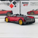 MINI GT 1/64 Pagani Huayra Roadster Rosso Monza RHD MGT00050-R