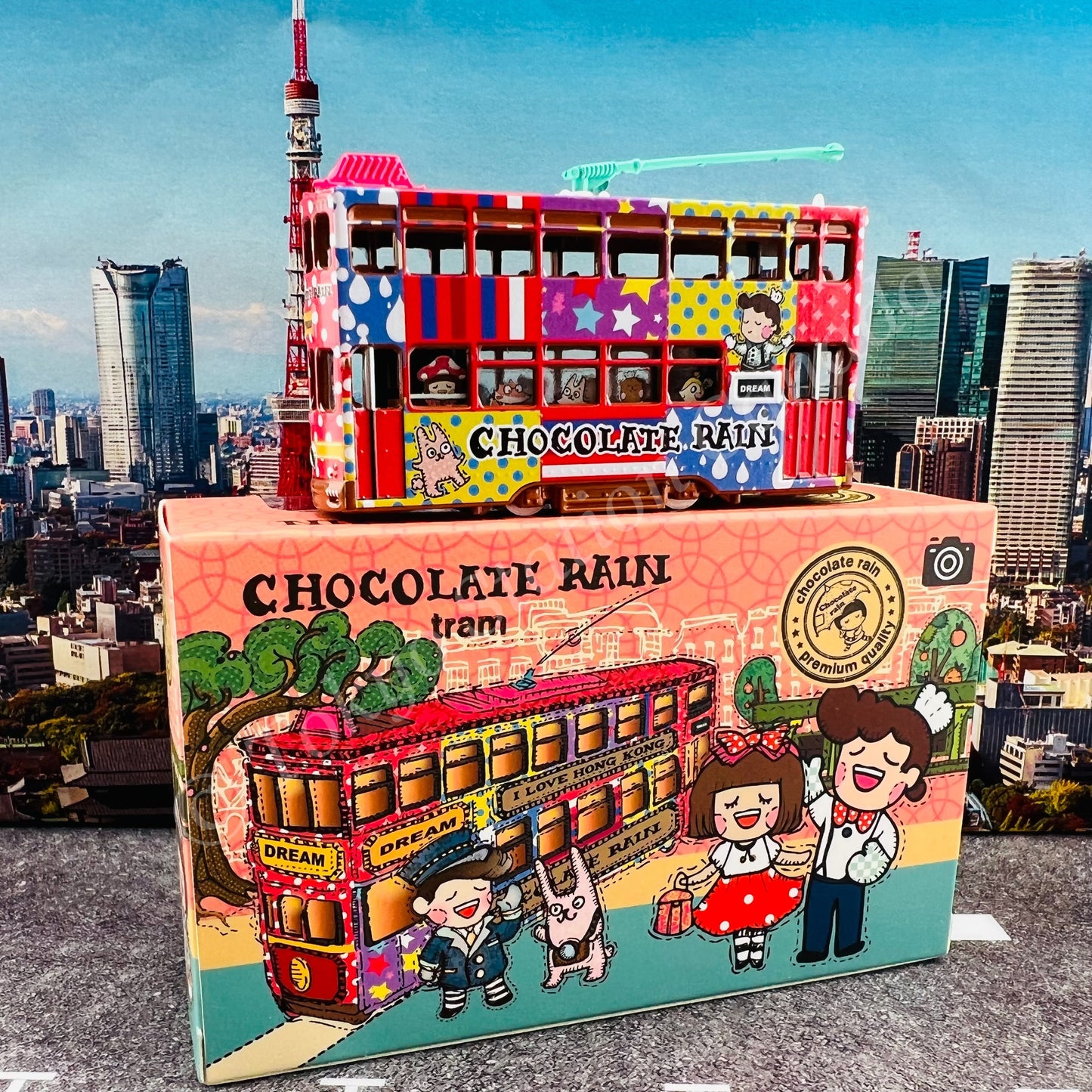 TINY 微影 Chocolate Rain Tram 電車 CCRA002