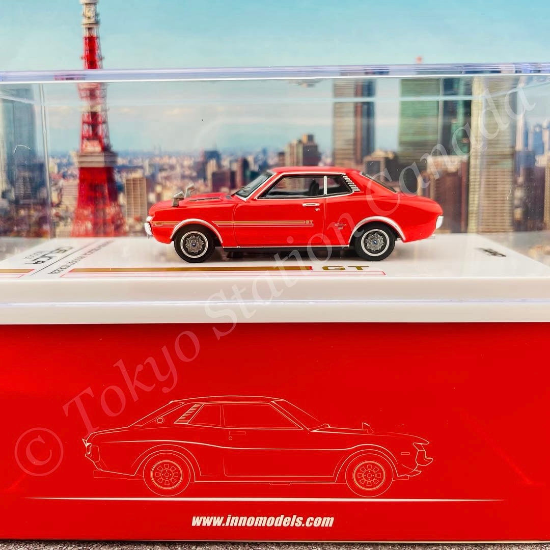 INNO64 1/64 TOYOTA CELICA 1600 GT (TA22) Red IN64-1600GT-RED