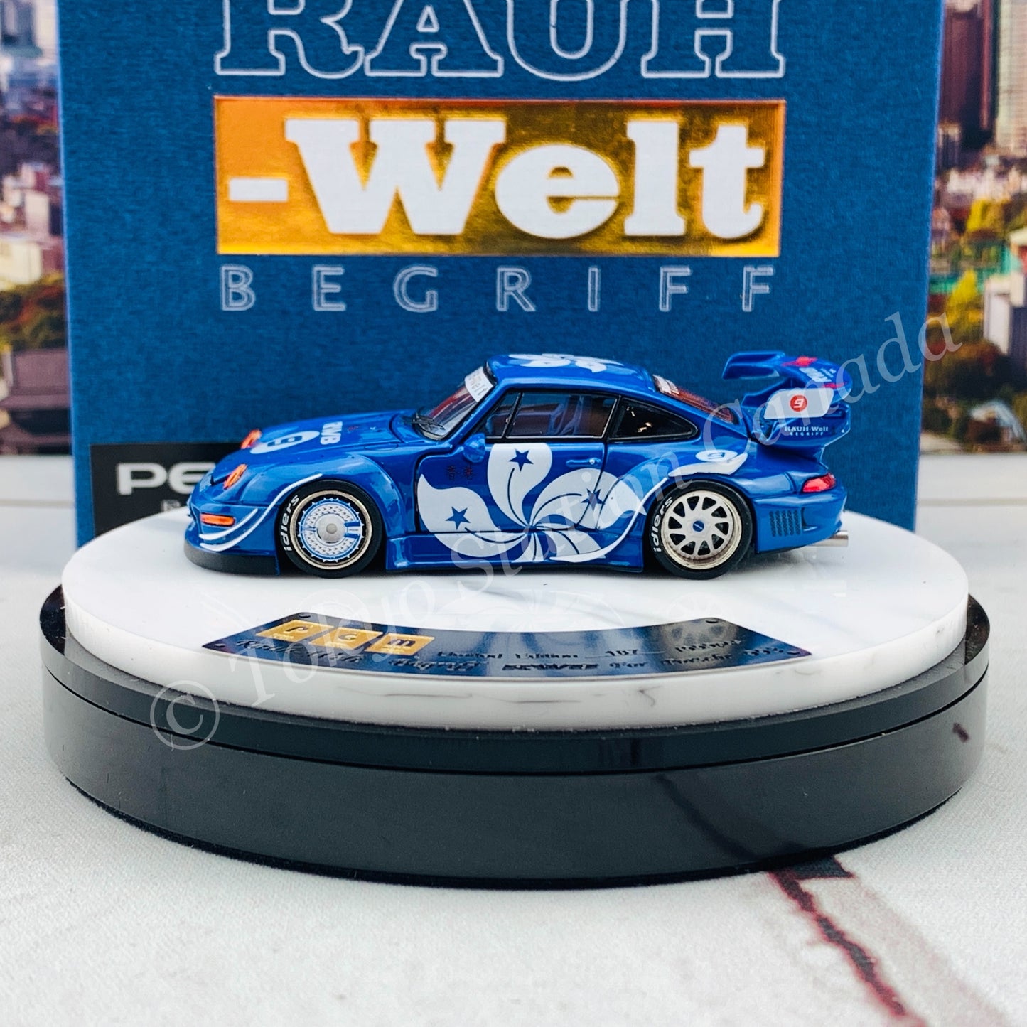 PEAKO x PGM 1/64 RWB 993 SuperNine Bauhinia Special Edition 63900B