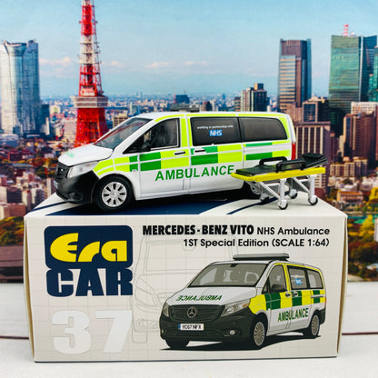 ERA CAR 37 1/64 Mercedes-Benz Vito - NHS Ambulance . 1ST Special Edition MB20VITRF37