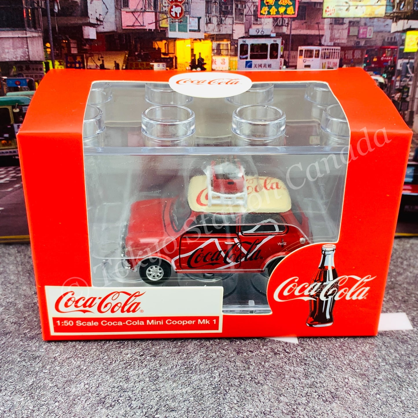 Tiny 微影 Mini Cooper Mk 1 Coca-Cola (with bottle of coke) COKE005