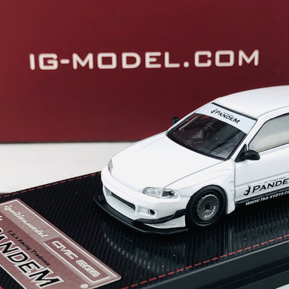 Ignition Model 1/64 Pandem Civic (EG6) White 1415