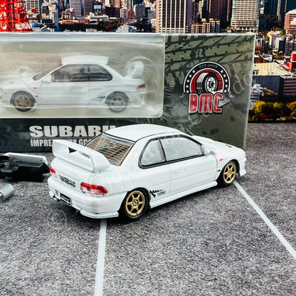 BM Creations 1/64 Subaru Impreza WRX GC8 TYPE-R WHITE LHD 64B0232