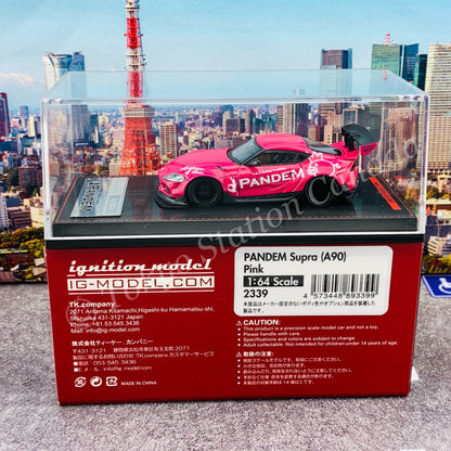 Ignition Model 1/64 PANDEM Supra (A90) Pink IG2339