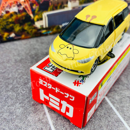 TOMICA x PON DE LION & His Sweet Friends - Golden Chokkirin (Toyota Estima) Presented by Mister Donut