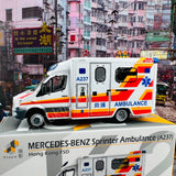 TINY 微影 162 Mercedes Benz Sprinter Ambulance Hong Kong FSD (A237) ATC65079