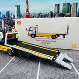 TINY 微影 163 1/64 Hong Kong Shell Flatbed Tow Truck HINO 300 ATC64928