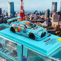 Tarmac Works 1/64 COLLAB64 Nissan GTR Nismo GT3 Legion of Racers 2020 Overall Champion Mr. Men Little Miss T64-005-MR