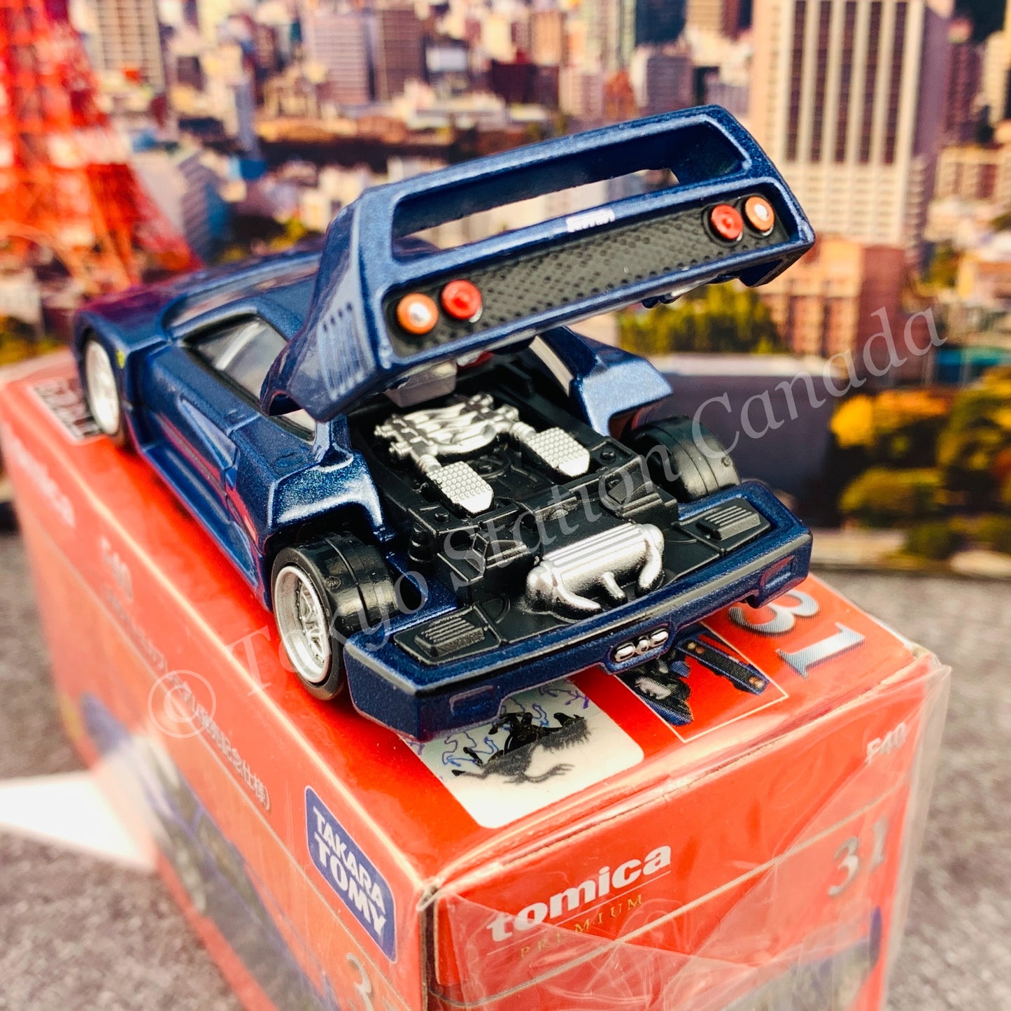 Tomica Premium 31 F40 (Tomica Premium Release Commemorative Specificationトミカプレミアム発売記念仕様)