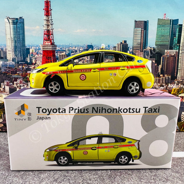 TINY 微影 JP8 Toyota Prius Nihonkotsu Taxi Japan ATCJP64008