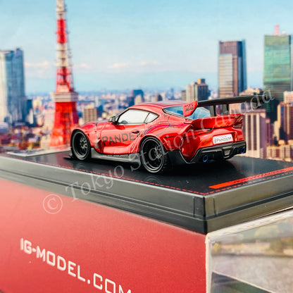 Ignition Model 1/64 PANDEM Supra (A90) Red Metallic IG2332