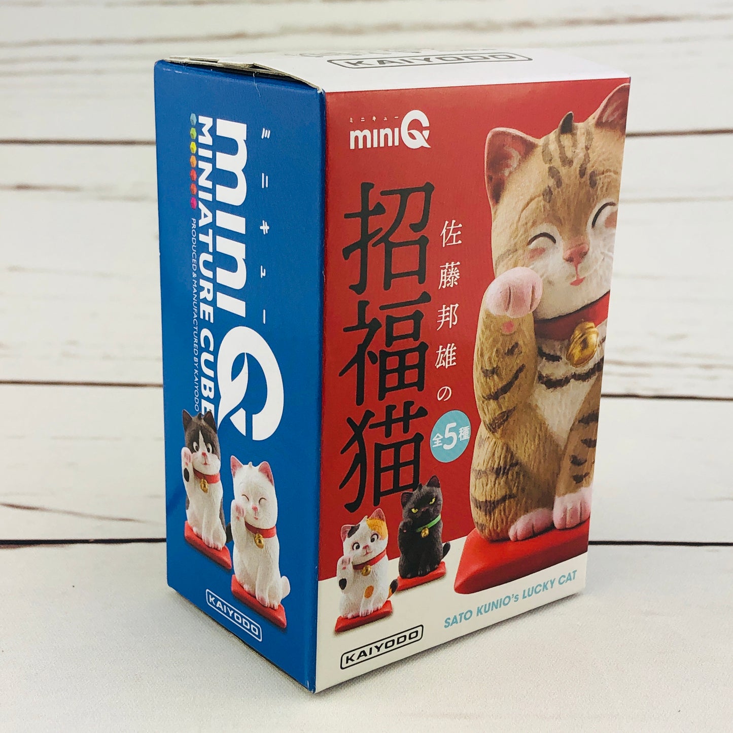miniQ Sato Kunio's Lucky Cat Blind Box by KAIYODO 海洋堂