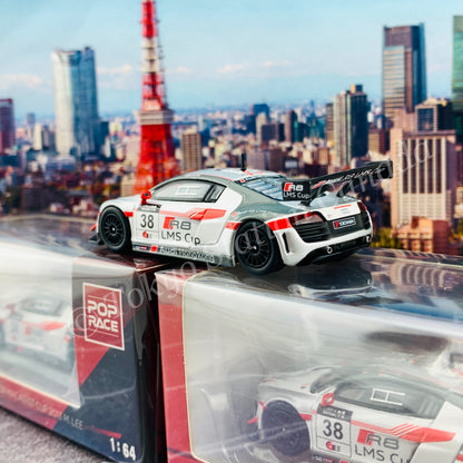 POPRACE 1/64 Audi R8 LMS No.38 Macau GT Cup 2013 Marchy Lee PR64-R8UL-13MGC38
