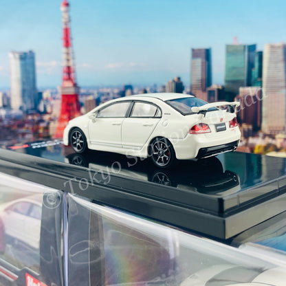 HOBBY JAPAN 1/64 Mugen Civic TYPE R (FD2) Championship White HJ641003MW