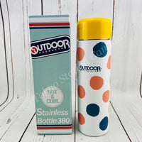 OUTDOOR Stainless Steel Bottle 380ml (Dot) 4515424025585