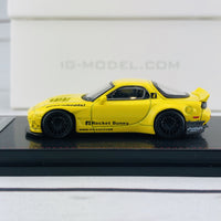 Ignition Model 1/64 Rocket Bunny RX7 (FD35) Yellow 1410