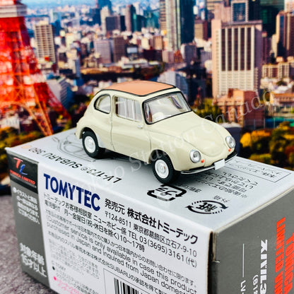 Tomytec Tomica Limited Vintage 1/64 Subaru 360 (beige) 1961 model LV-173c