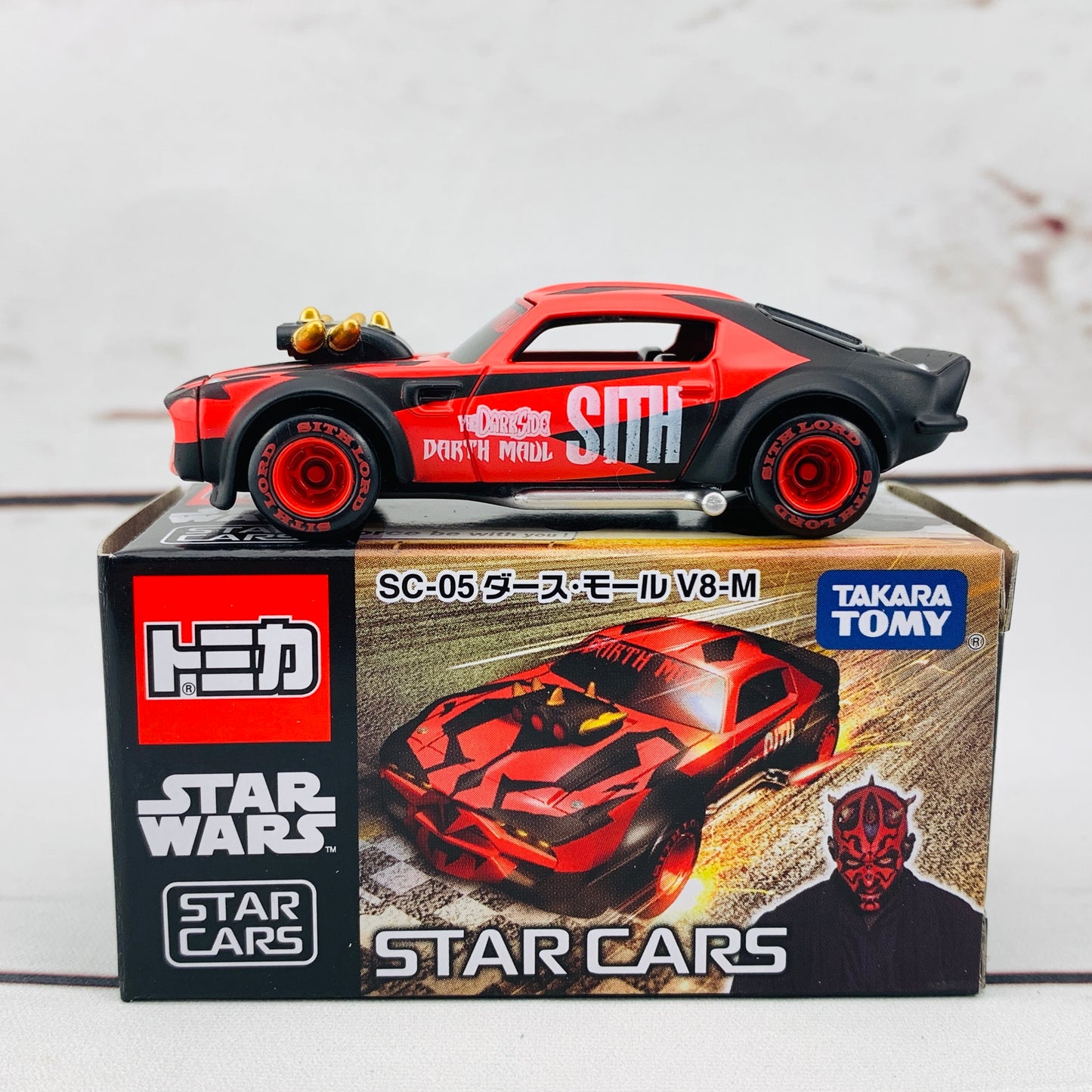 TOMICA STAR WARS STAR CARS SC-05 Darth Maul V8-M