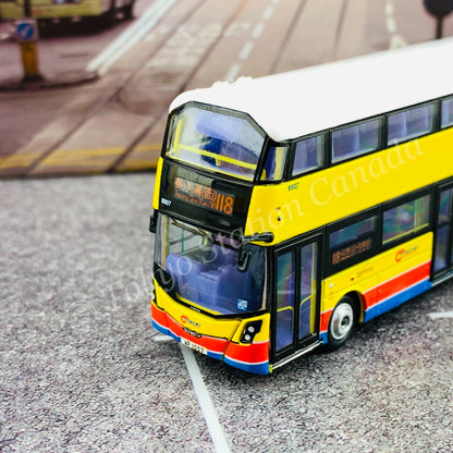 Model 1 1/120 城巴 CITYBUS Volvo B8L 8807 WP1057 @ Cheung Sha Wan (W) 長沙灣西 118 S33304
