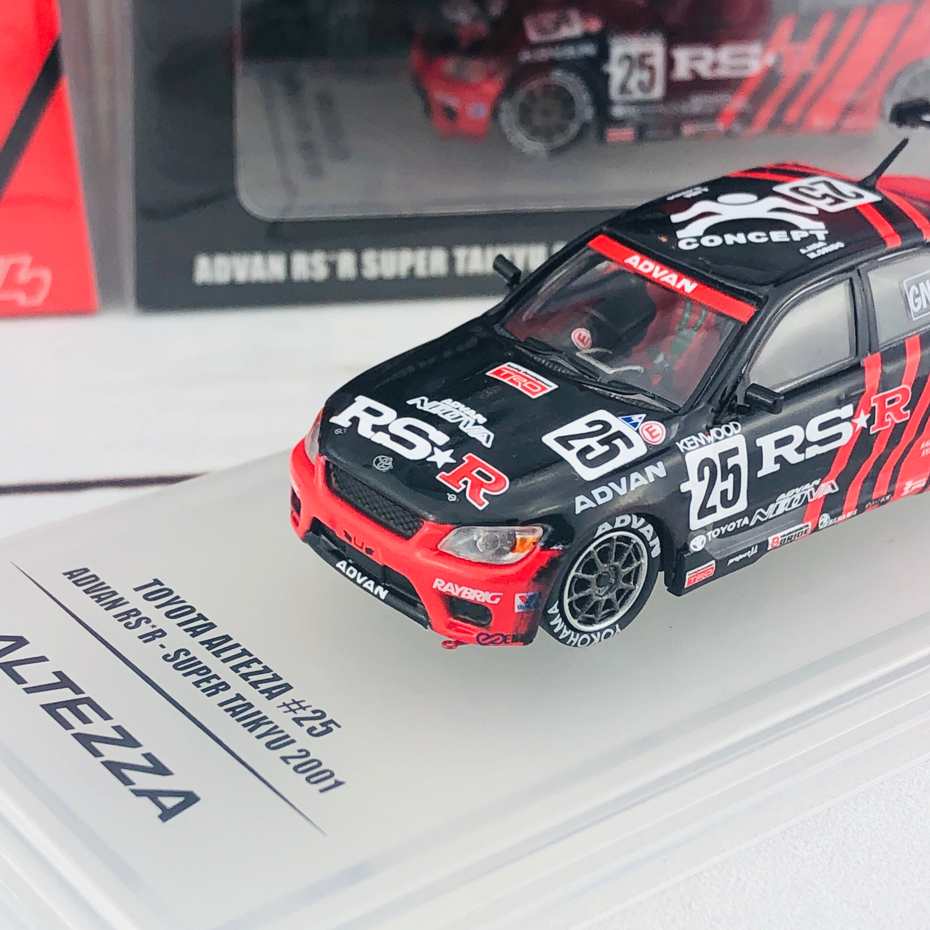 INNO64 1/64 TOYOTA ALTEZZA #25 Advan RS'R - Super Taikyu 2001 IN64