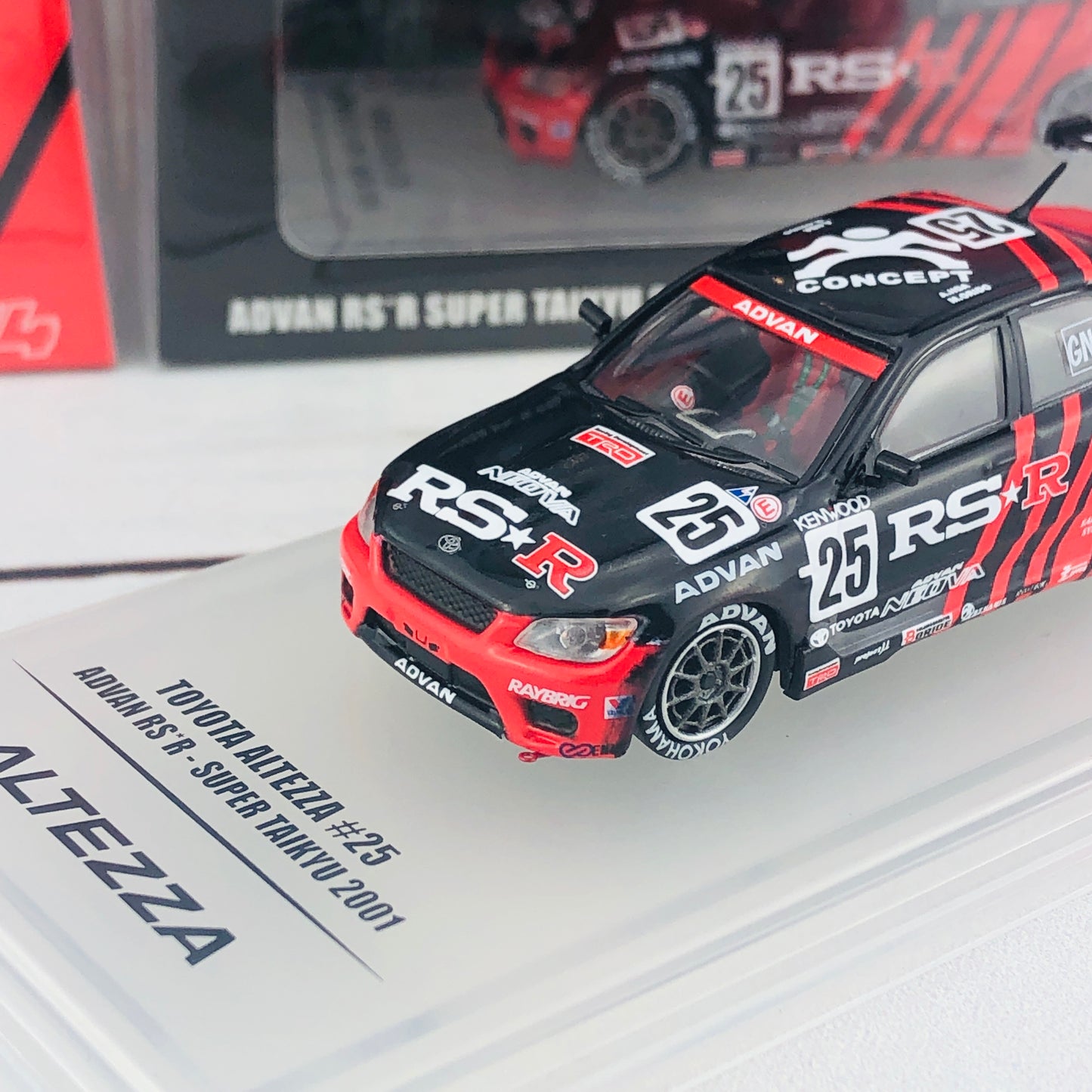 INNO64 1/64 TOYOTA ALTEZZA #25 Advan RS'R - Super Taikyu 2001 IN64-RS200-RSRJP