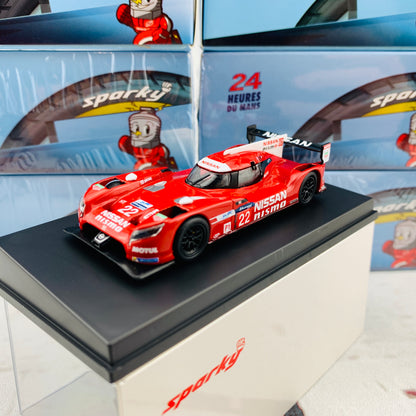 Sparky 1/64 NISSAN GT-R LM NISMO N.22 LMP1 LE MANS 2015 - H. TINCKNELL - M. KRUMM - A. BUNCOMBE Y098