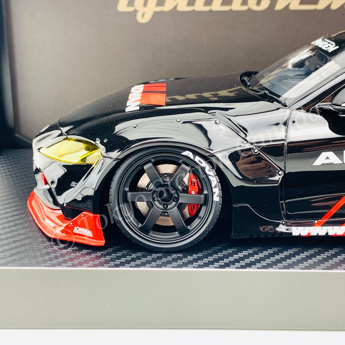Ignition Model 1/18 PANDEM Supra (A90) Black/Red IG2199