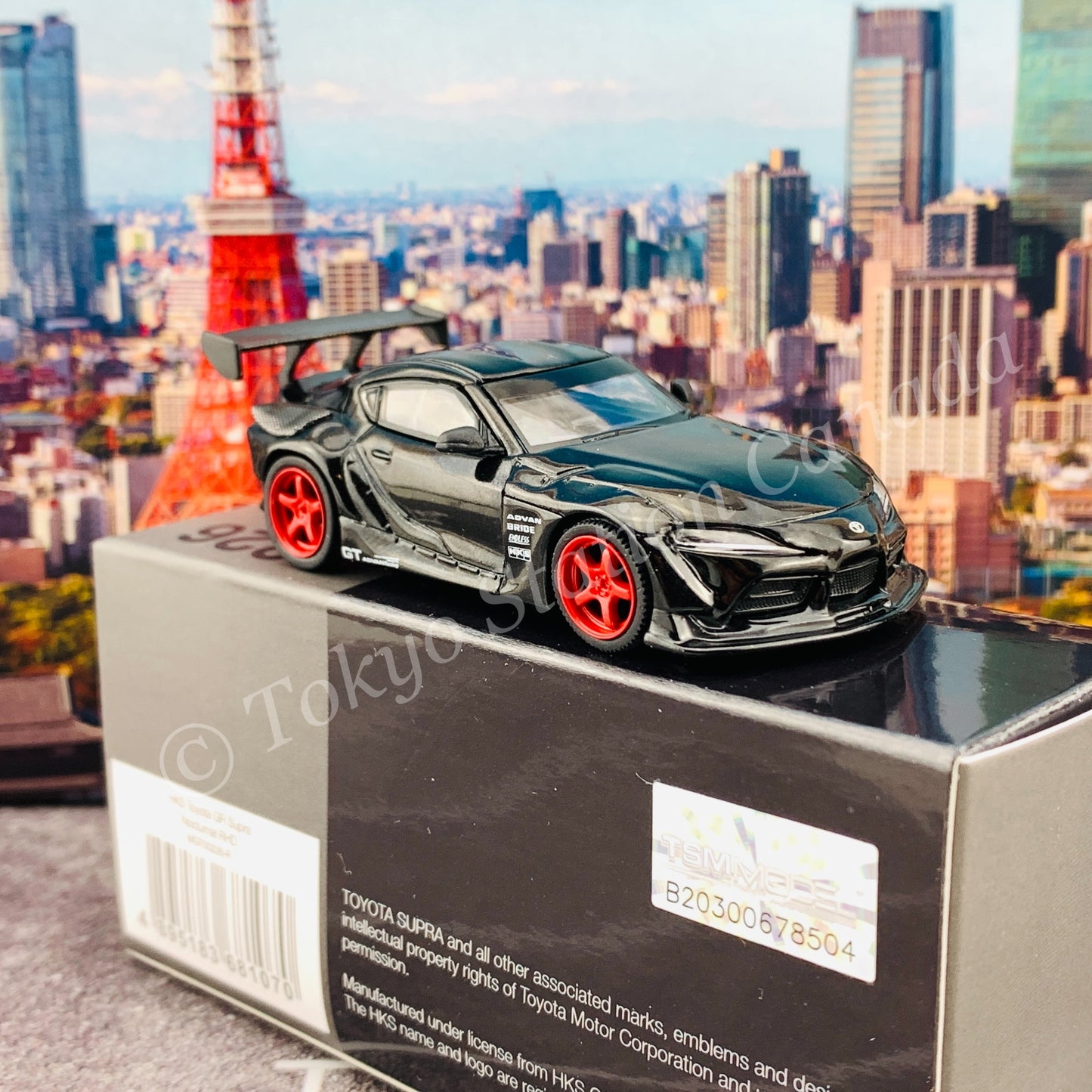 MINI GT 1/64 HKS Toyota GR Supra Nocturnal RHD MGT00226-R