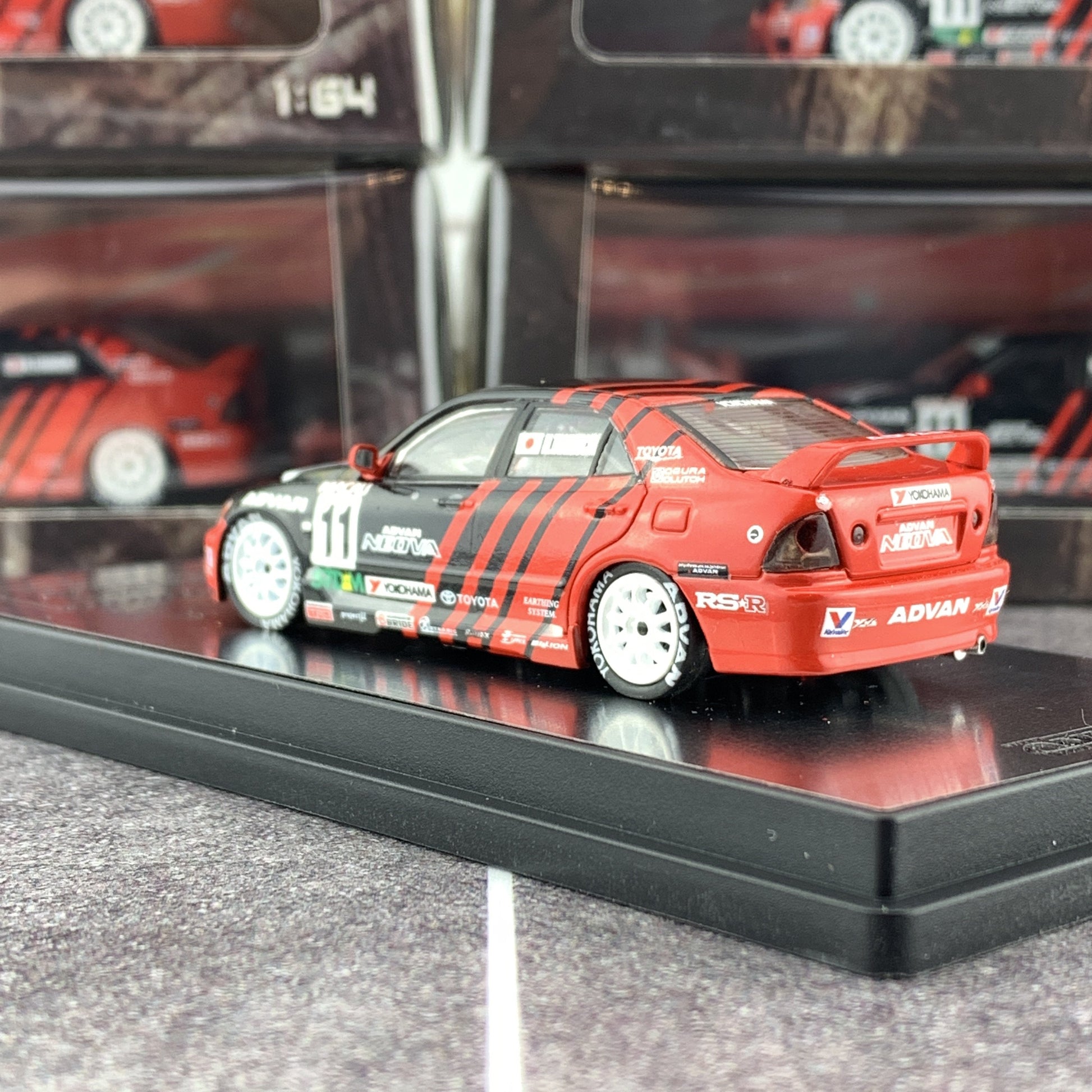 INNO x POPRACE Toyota Altezza Macau Guia Race 2001 #11 PR64-ALT-01M11