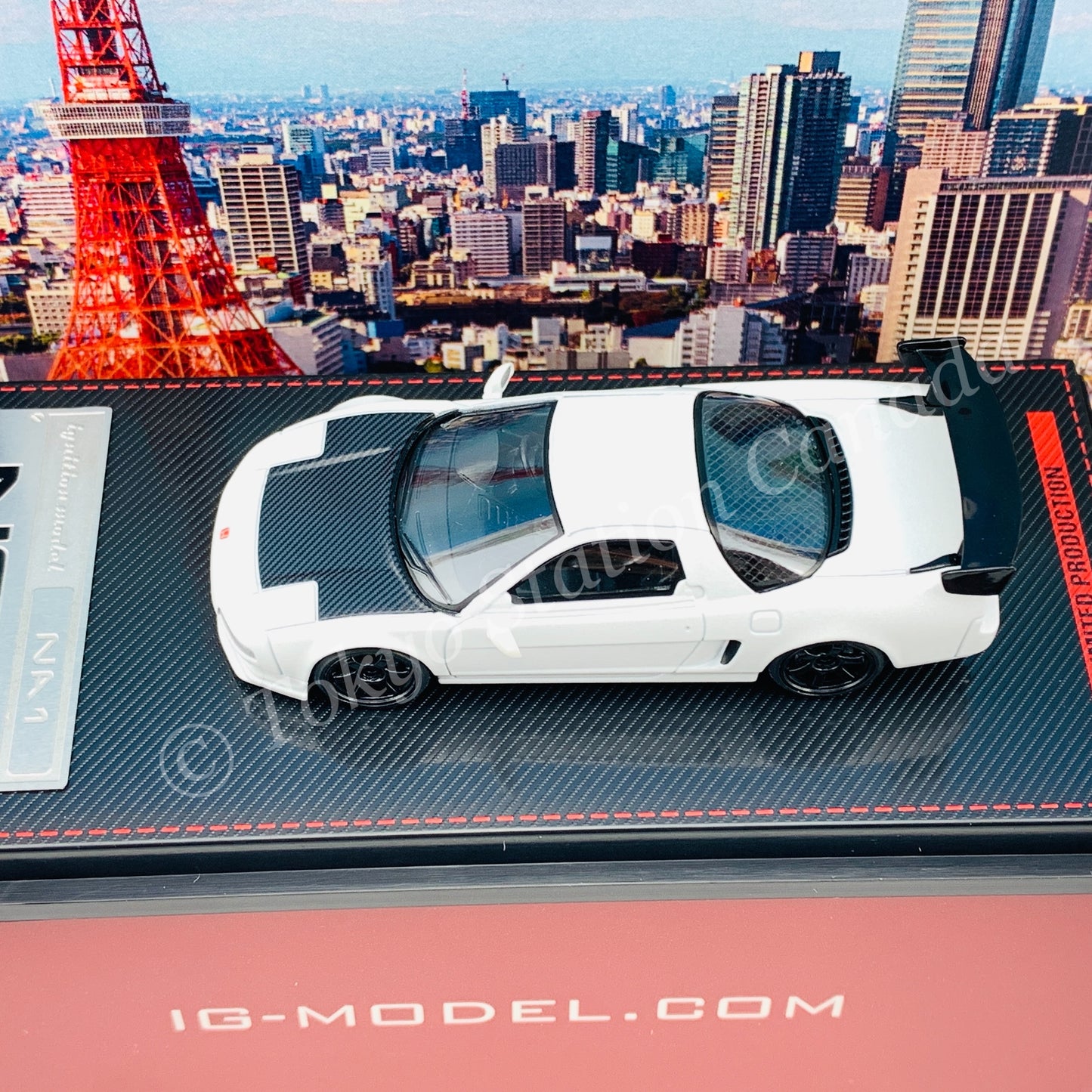 Ignition Model 1/64 Honda NSX (NA1) Matte Pearl White IG1939
